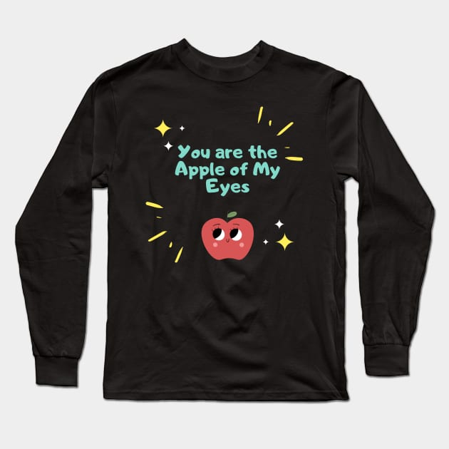 You are the Apple of My Eyes Psalm 17 Long Sleeve T-Shirt by Mission Bear